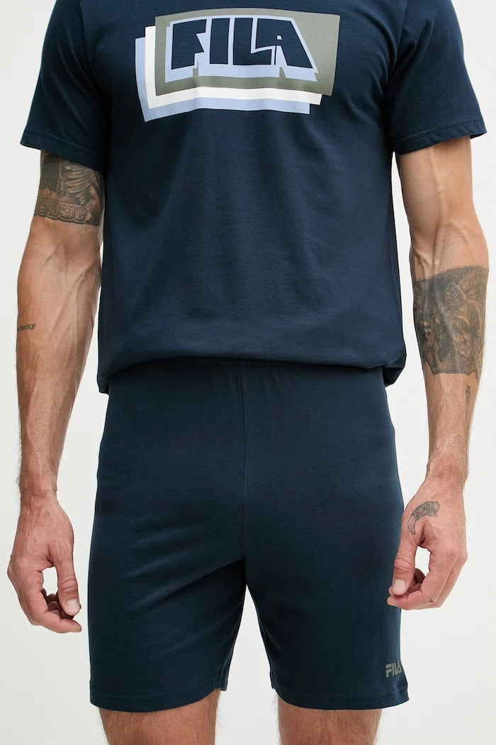 Fila erkek pamuklu iki parçalı pijama