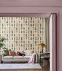 Cole & Son x Harrods Interior Design 175 Anniversary Edition Couture Carousel Wallpaper - Pastel Pearl