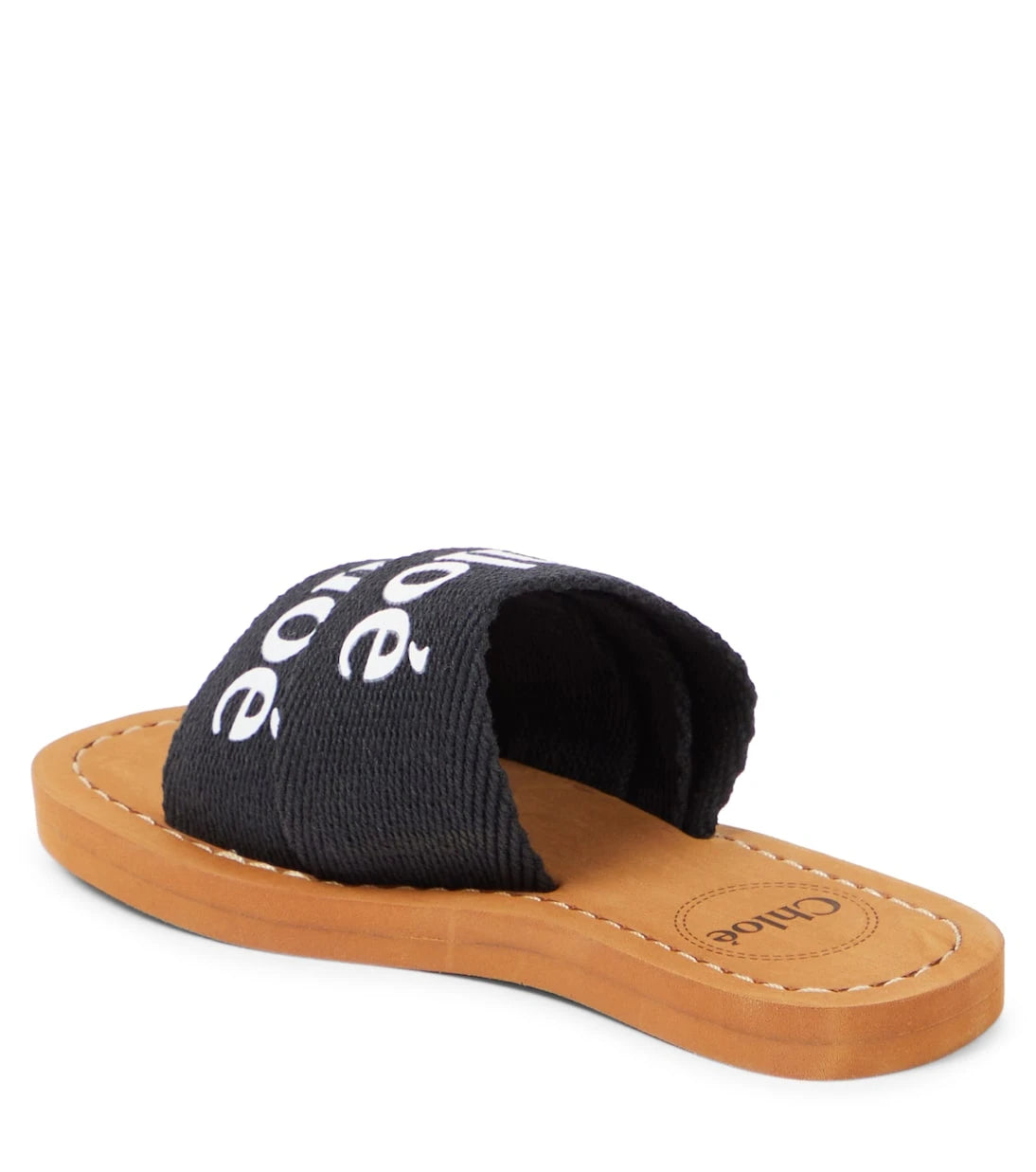 Chloé Kids - Su mavisi logolu sandalet