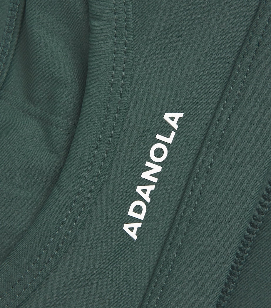 Green Ultimate Scoop Sports Bra