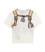 Dolce & Gabbana Kids Cotton Backpack Oversized T-Shirt (8-12 Years)