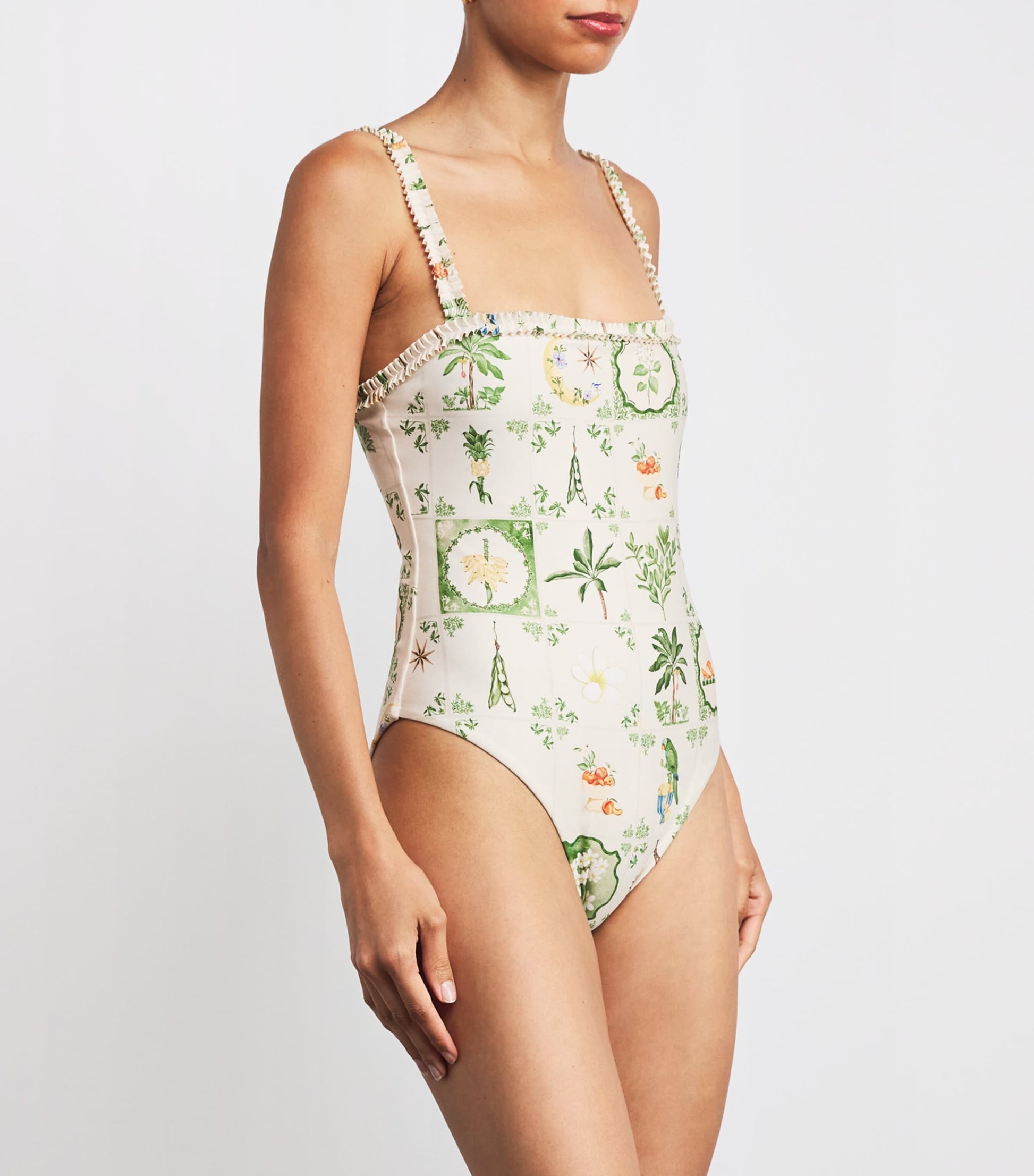 Agua By Agua Bendita Multi x Andrea Wild Limon Swimsuit