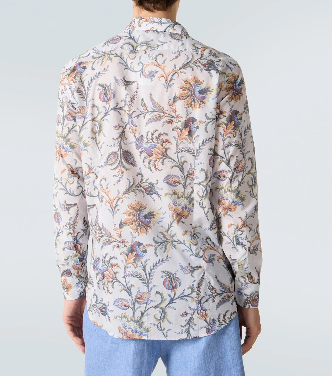 Etro - Floral cotton shirt
