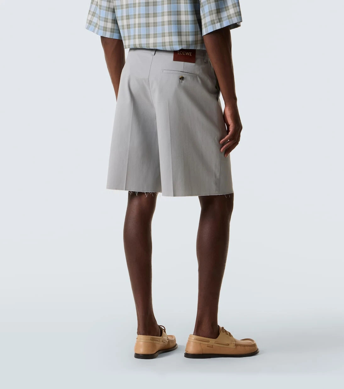 Loewe - Anagram cotton twill shorts