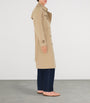Burberry Beige Long Kensington Heritage Trench Coat