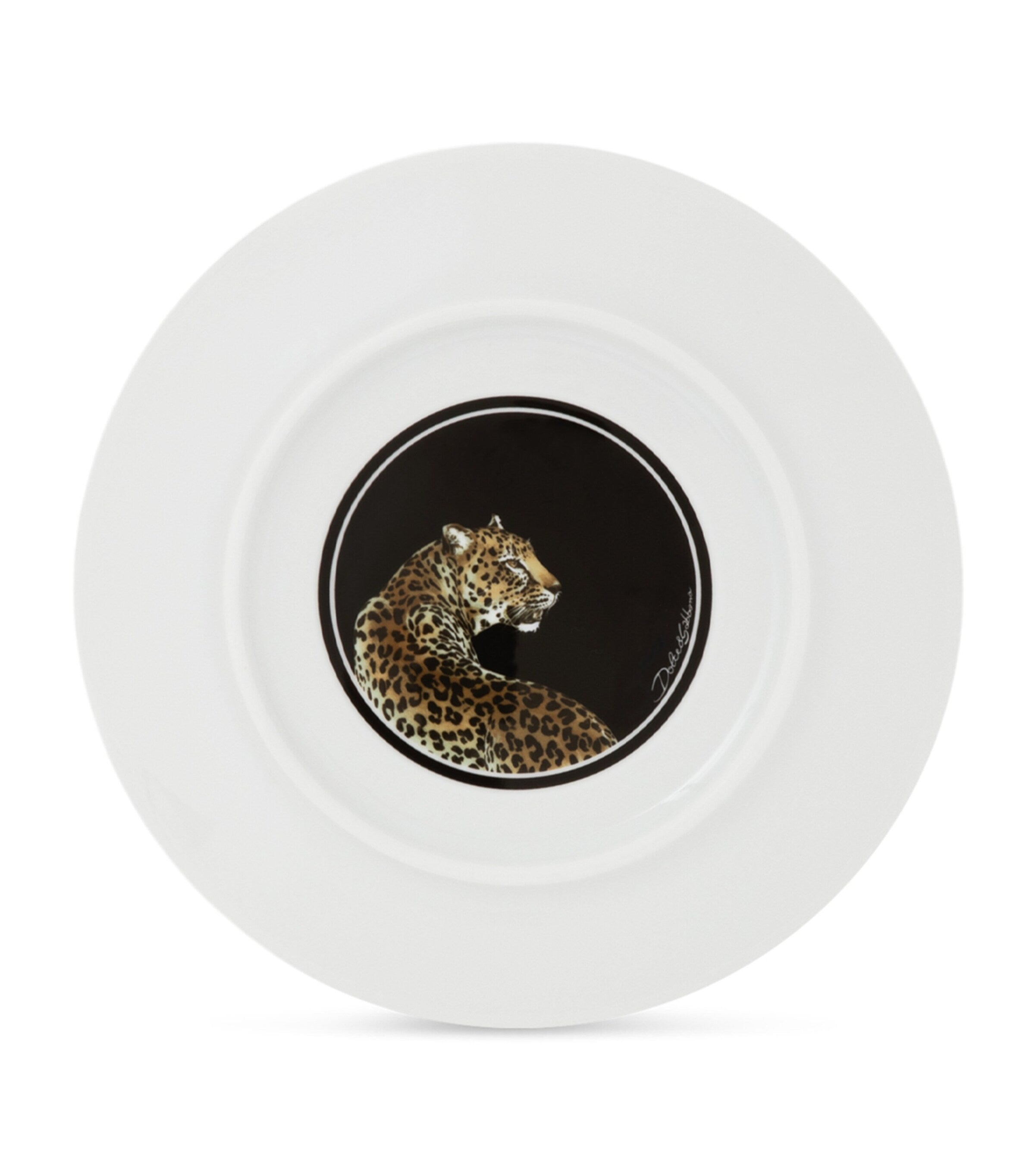 Dolce & Gabbana Casa Set of Two Leopard Print Bread Plates (17cm)