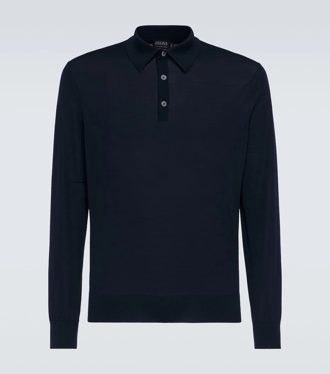 Zegna - Wool polo shirt
