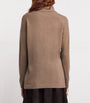 Colombo Brown Cashmere Rollneck Sweater