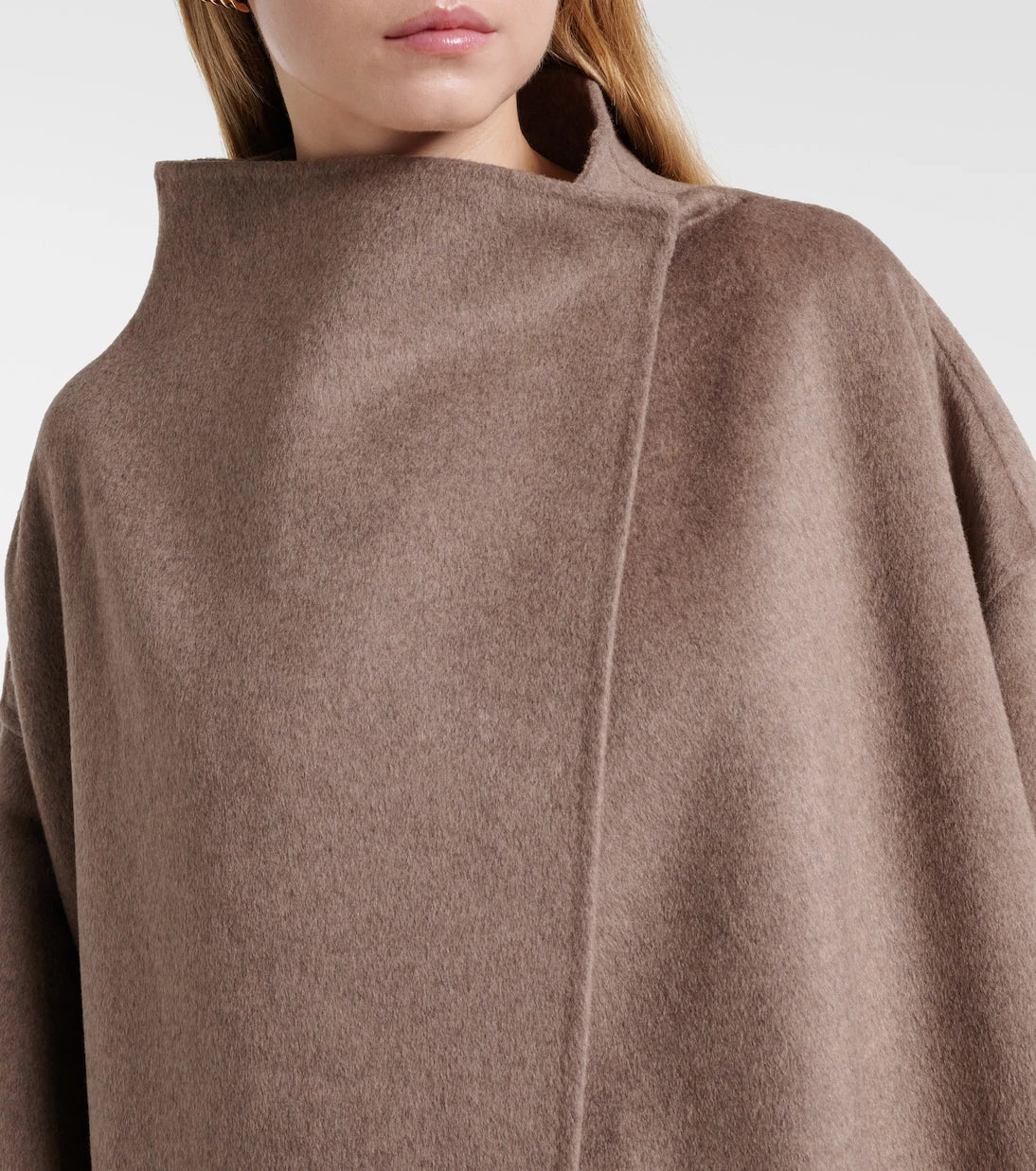 The Frankie Shop - Leroy wool-blend wrap coat