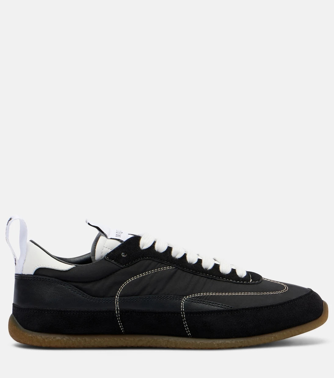 McQueen - EC1 suede-trimmed sneakers
