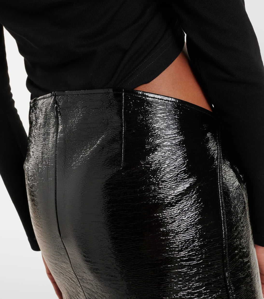 Courrèges - Asymmetric midi skirt