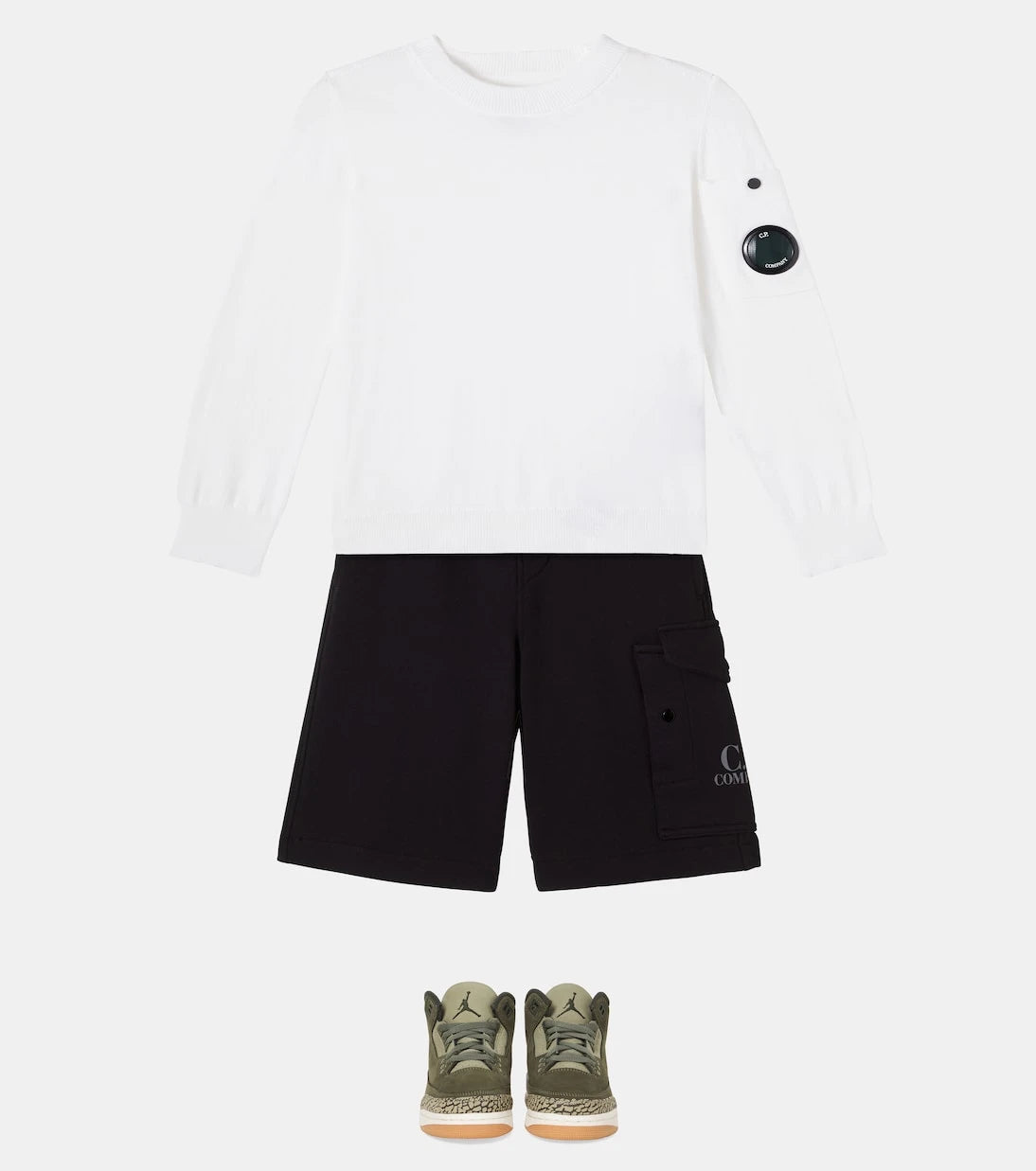 C.P. Company Kids - Cotton Bermuda shorts