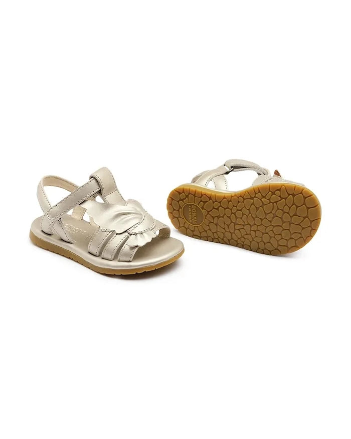 Donsje Tiyola Sandals Dove Deri Sandalet
