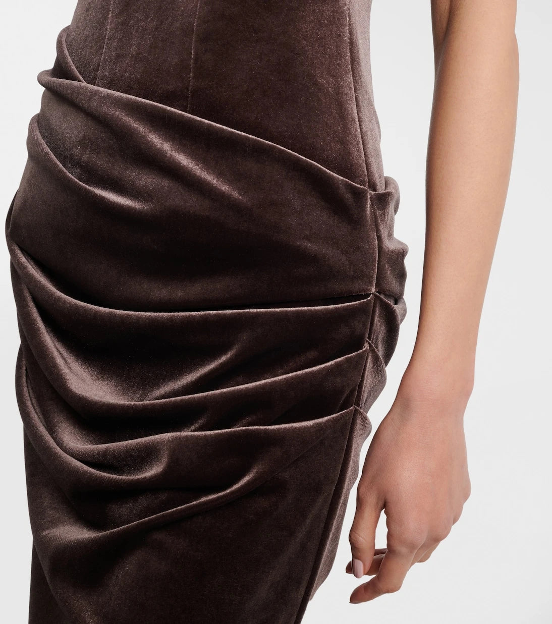 Alex Perry - Draped velvet gown