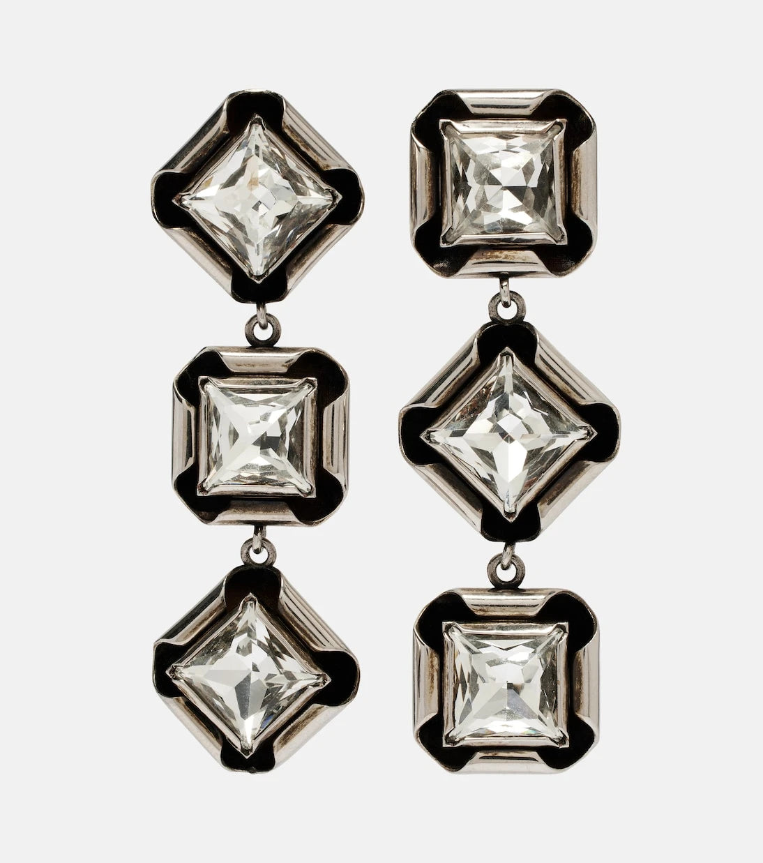 Givenchy - Crystal-embellished drop earrings