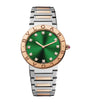 Stainless Steel and Rose Gold BVLGARI BVLGARI Lady Watch 33mm