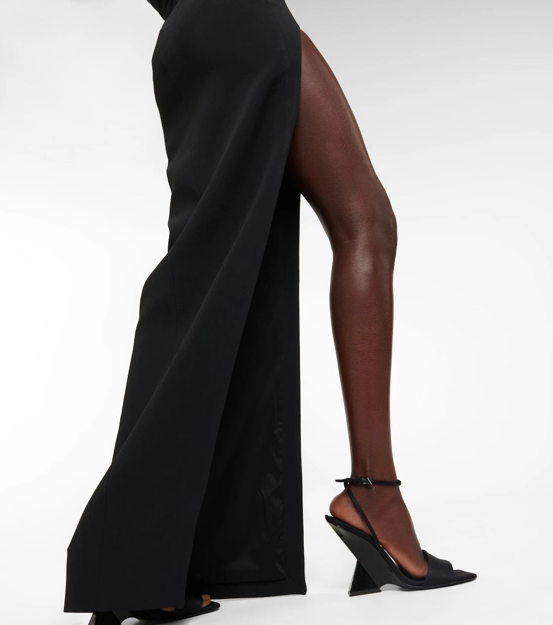 David Koma - Mesh-paneled gown