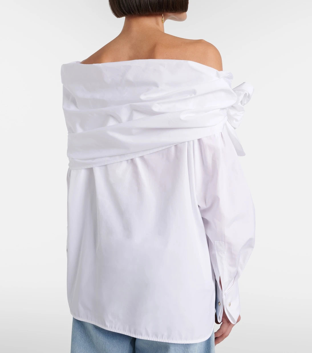 Max Mara - Curvone cotton blouse