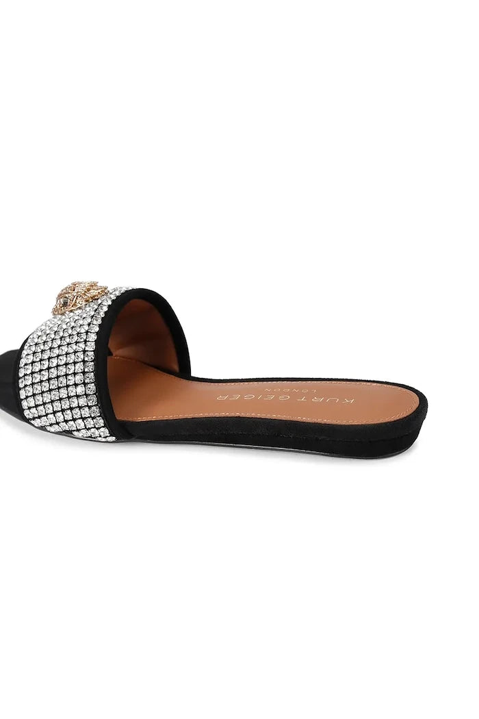 Кожени чехли Kurt Geiger London Kensington C Flat Sandal