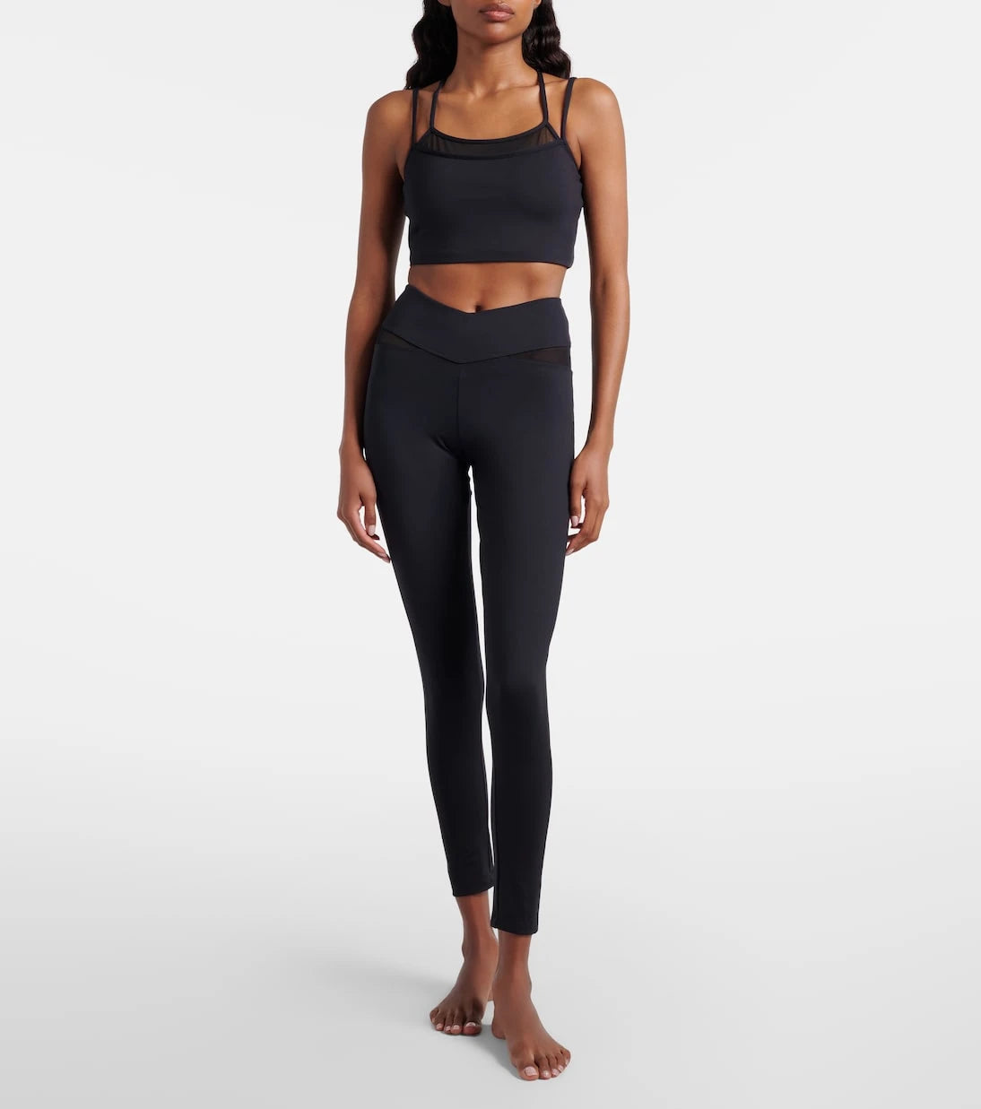 Eres - Comaneci tulle-trimmed leggings