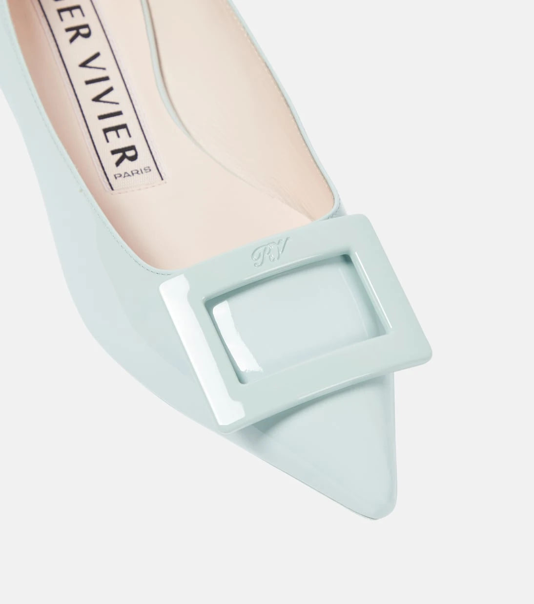 Roger Vivier - Gommettine patent leather ballet flats