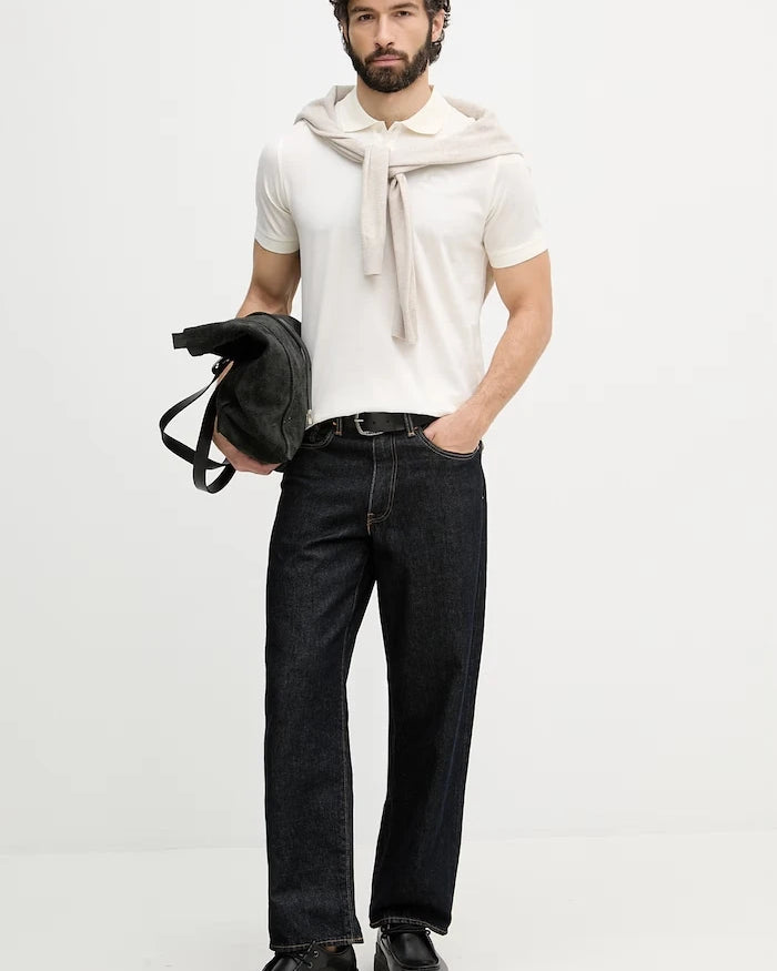 Karl Lagerfeld pamuklu erkek polo tişört