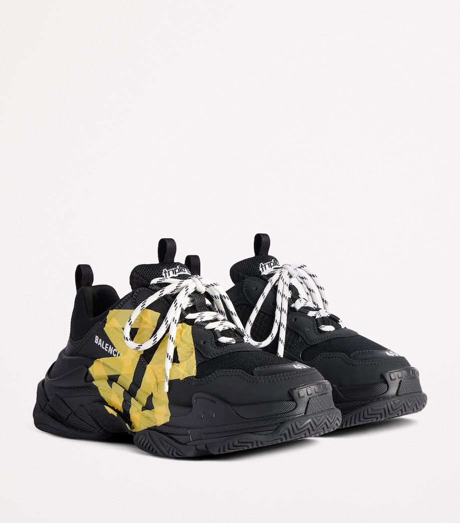 Triple S Tape Logo Sneakers