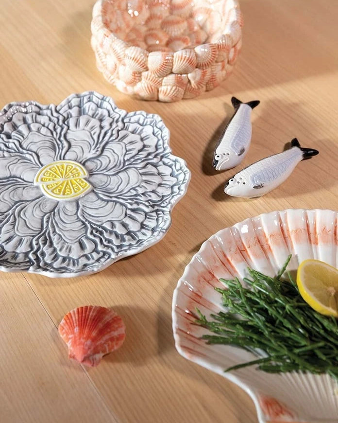&k amsterdam Plate Oyster 23 cm Tatlı Tabağı