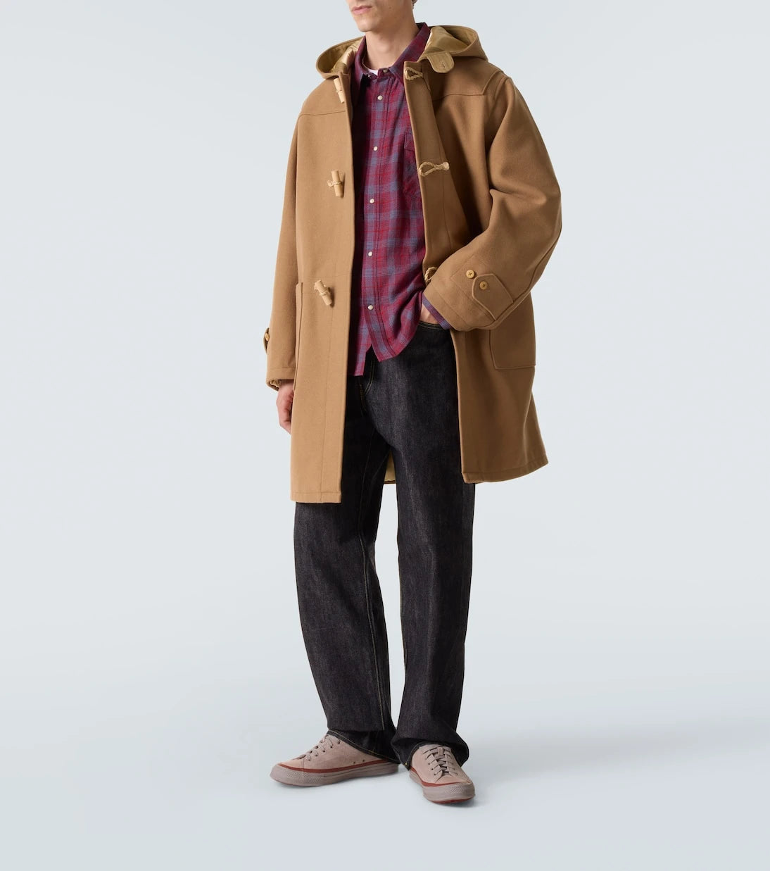 Visvim - Commodore wool and linen duffel coat
