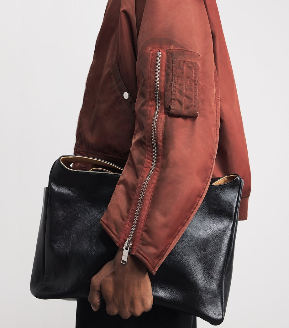 Red Military Bomber Jacket