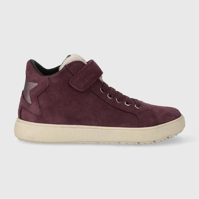 Geox J36HYC 022BH J THELEVEN WPF Çocuk Süet Spor Ayakkabı