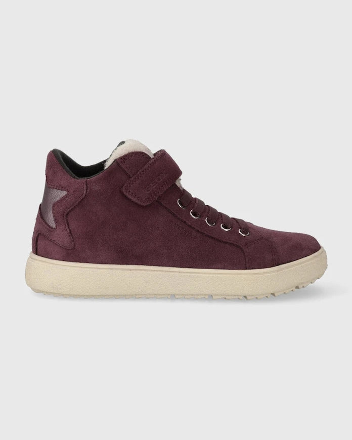 Geox J36HYC 022BH J THELEVEN WPF Çocuk Süet Spor Ayakkabı