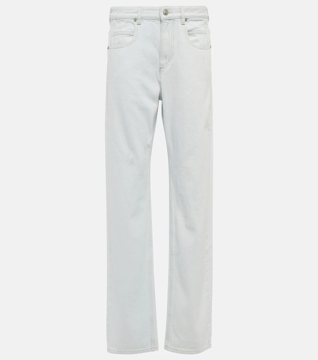 Marant Etoile - Vendelia high-rise straight jeans