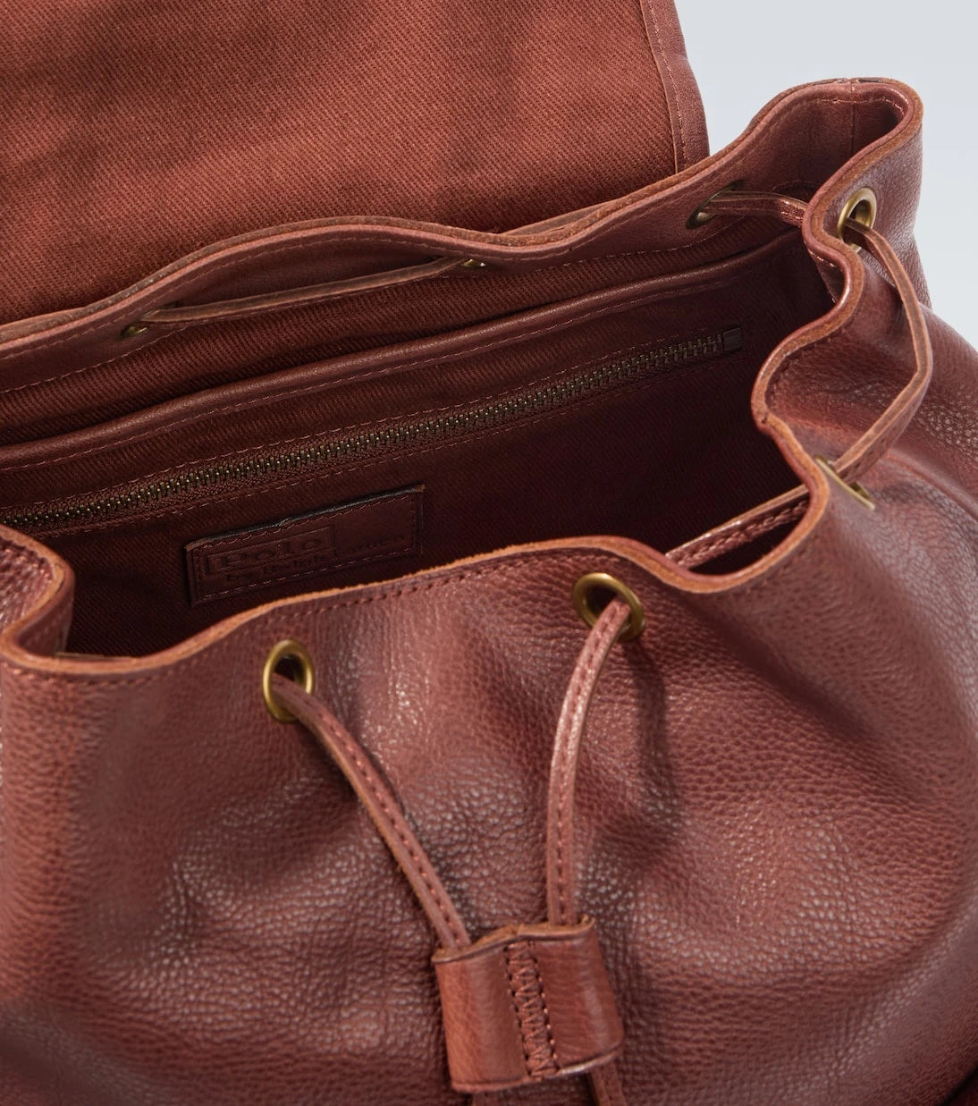 Polo Ralph Lauren - Heritage leather backpack