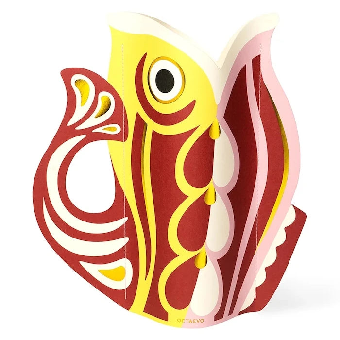 Декоративна ваза Octaevo Fish Ruby