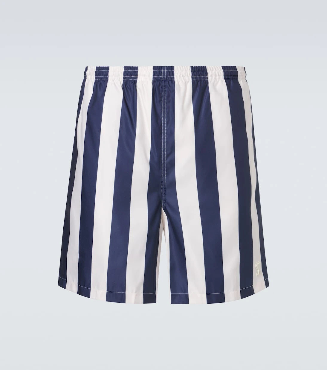 Ami Paris - Striped swim trunks
