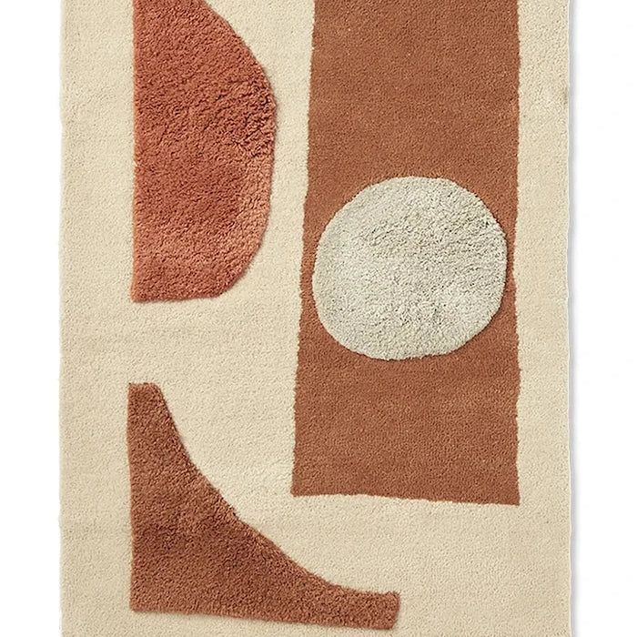 Вълнен килим ferm LIVING Bloco 120 x 80 cm