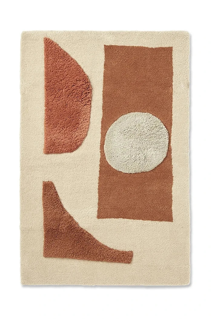 ferm LIVING Bloco Yün Halı 120 x 80 cm