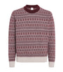 Eleventy Multi Wool Fair Isle Sweater