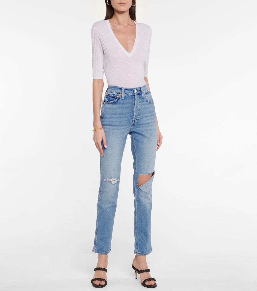 Re/Done - 80s high-rise slim jeans