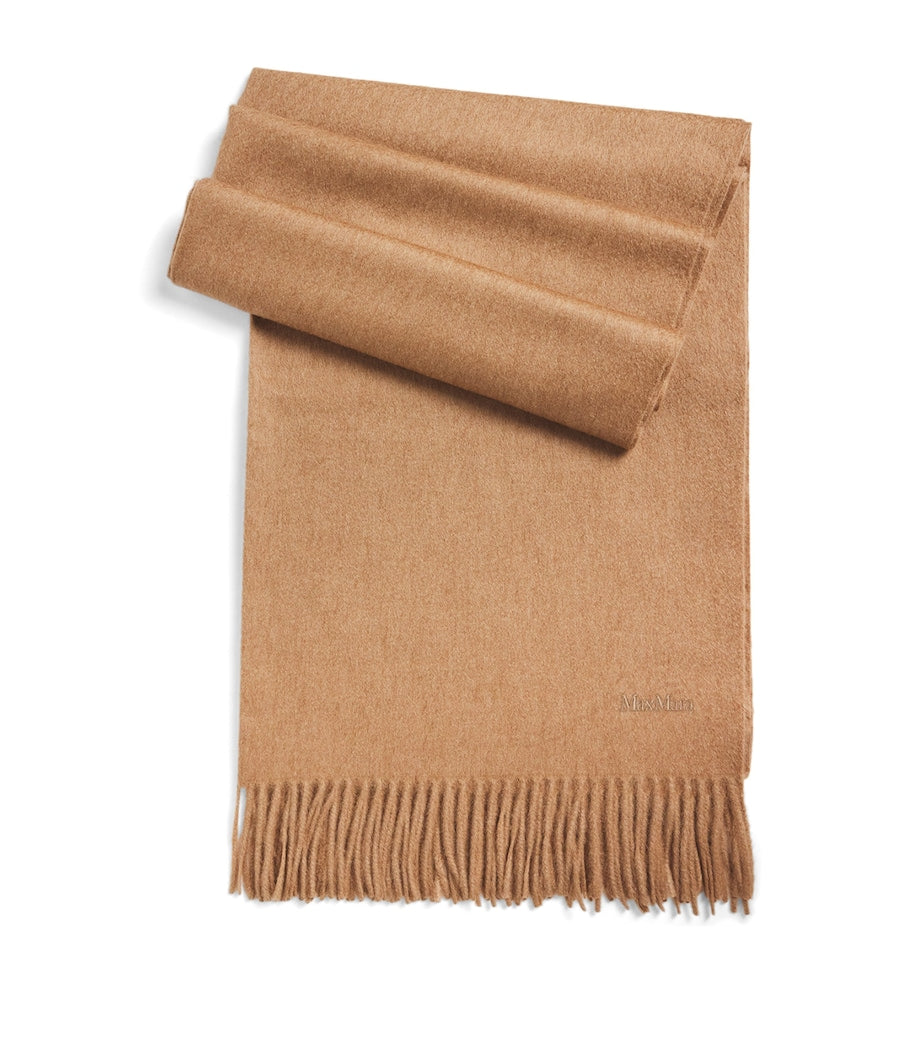 Beige Camel Logo Scarf