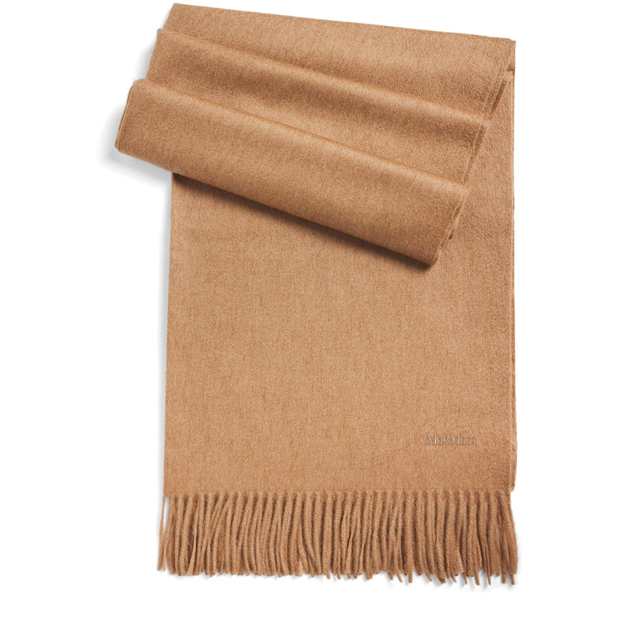 Beige Camel Logo Scarf