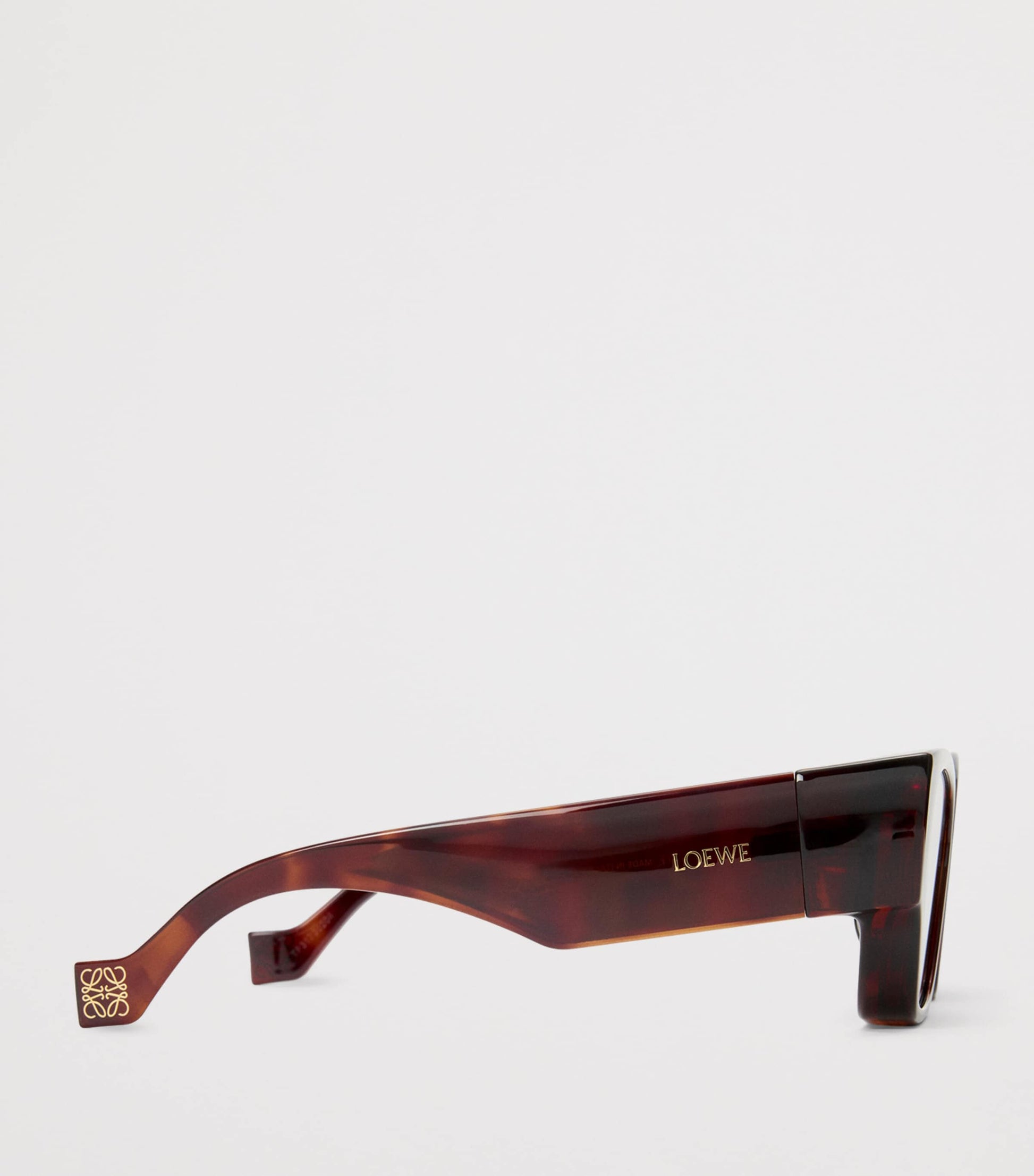 LOEWE Brown x Paula's Ibiza Square Sunglasses