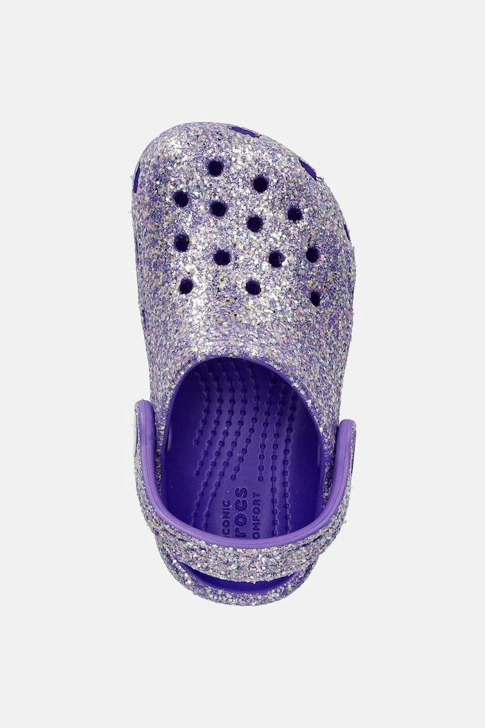 Детски чехли Crocs CLASSIC FANTASY GLITTER CLOG T