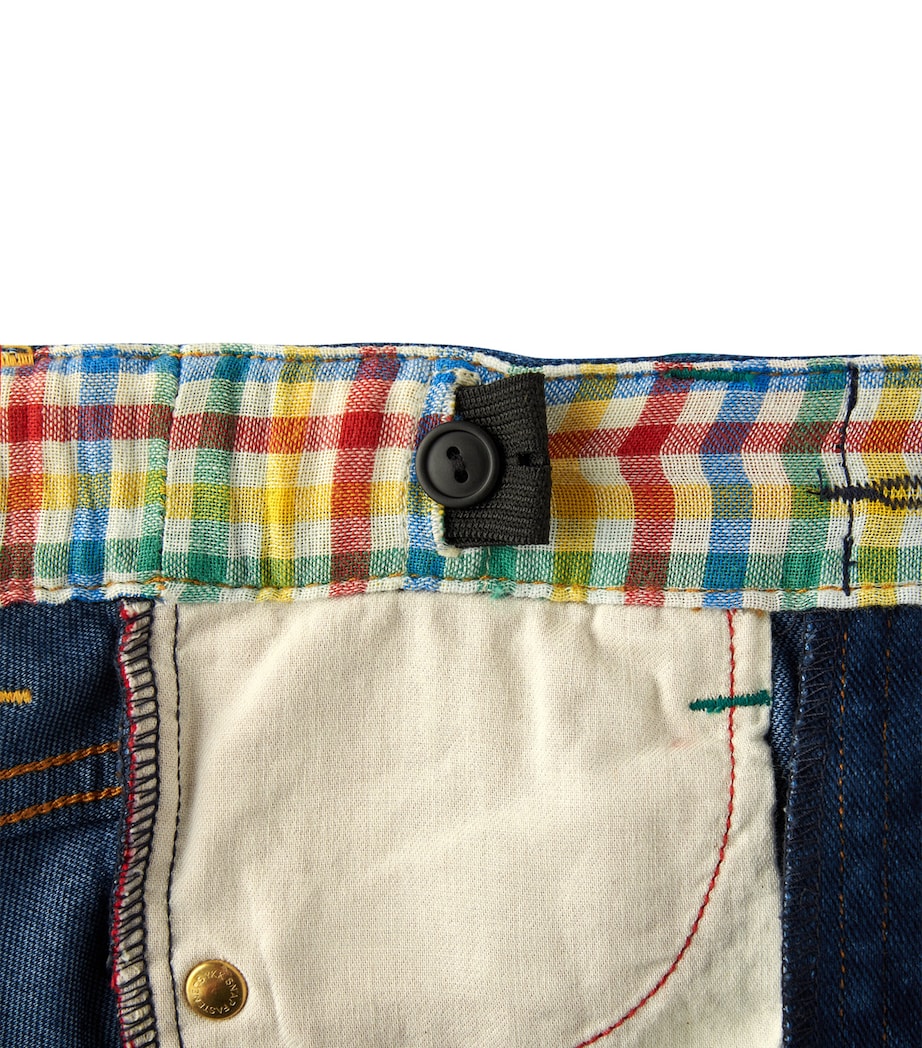 Cotton Embroidered Jeans (2-5 Years)