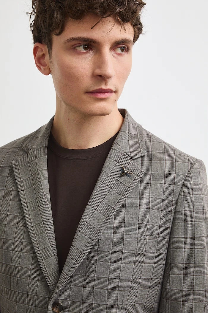 Medicine Tek Düğmeli Erkek Yün Karışımlı Blazer