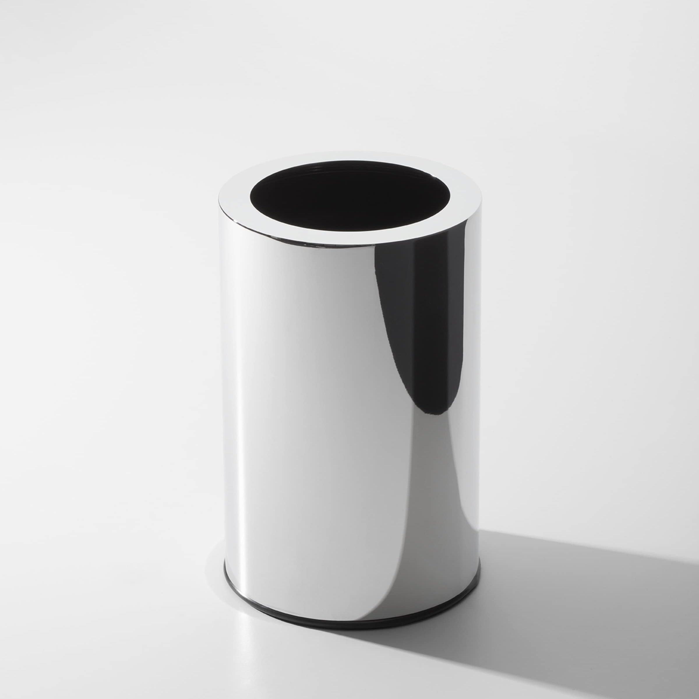 Stainless Steel Round Bathroom Bin