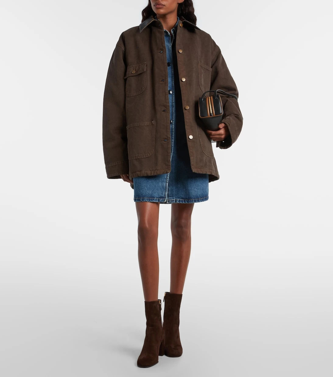 Prada - Suede ankle boots