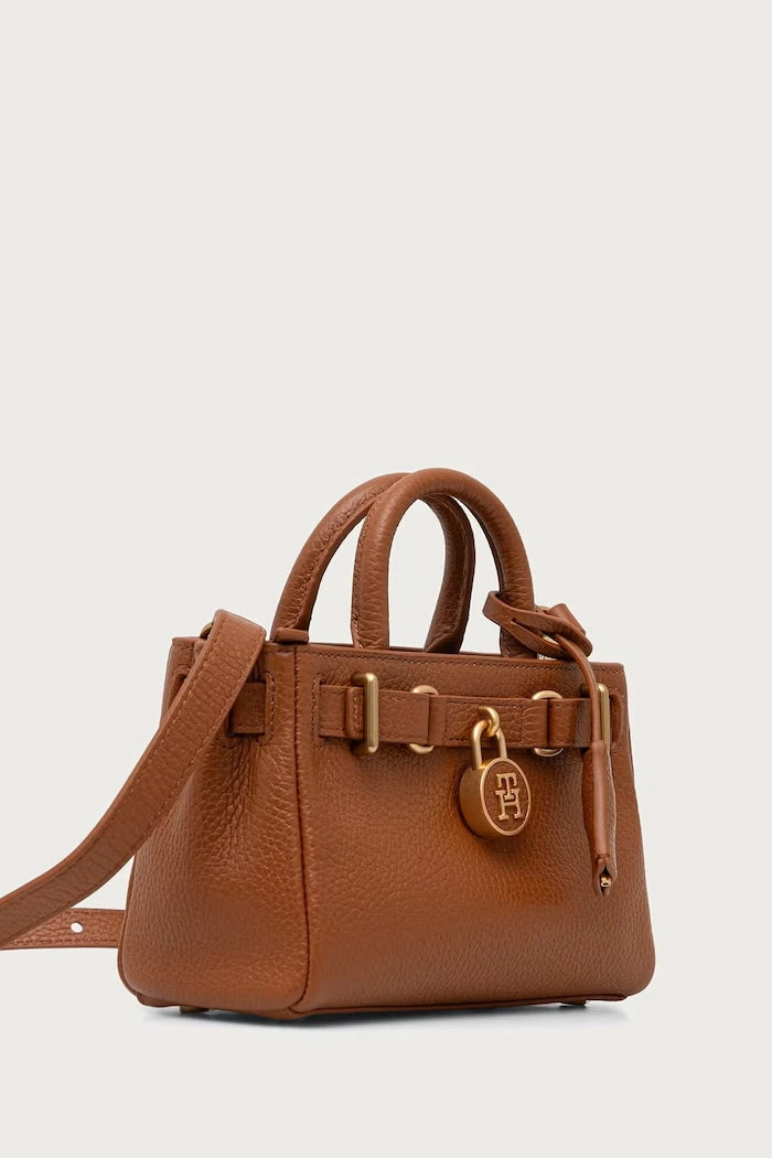Tommy Hilfiger kadın deri crossbody çanta