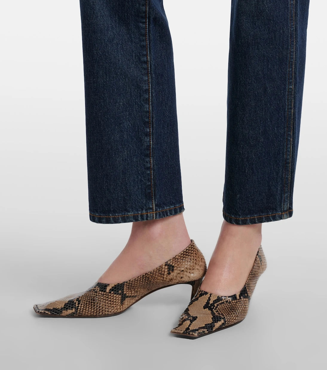 Khaite - Abigail high-rise straight jeans